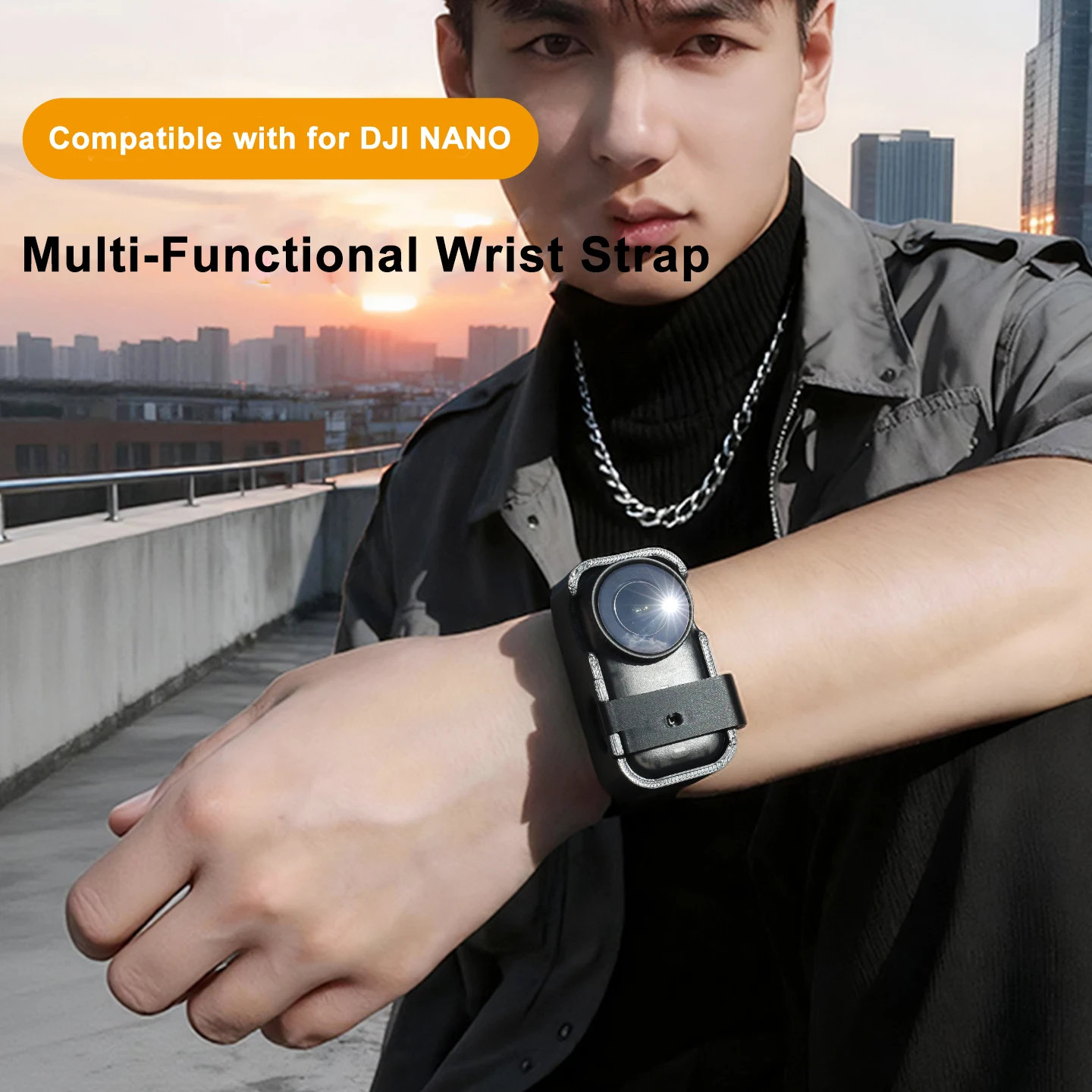 

Hand Wrist Band Strap For DJI Osmo Nano Sports Camera Mount Adjustable Wristband For DJI Osmo Nano Camera Accessories