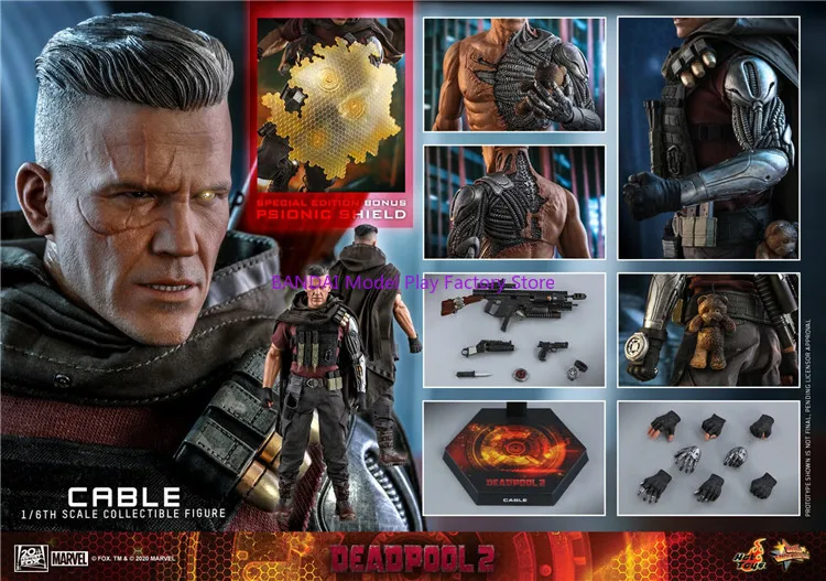 

Hot Toys Mms583 Cable 1/6 Movable Model Collection Toys Ht Deadpool 2 Nathan Christopher Charles Summers Collecting Gifts