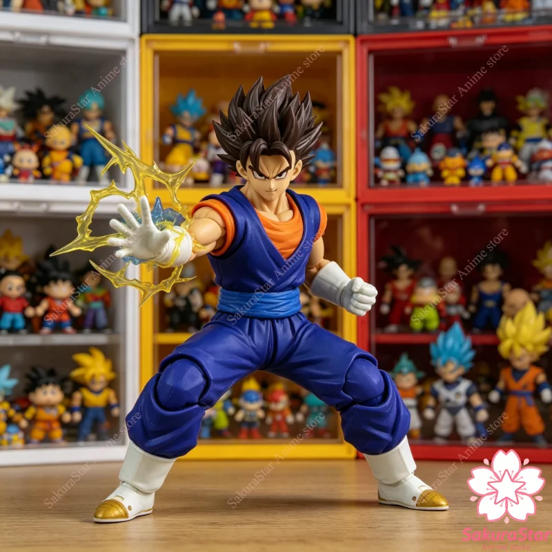 In Stock Oc Veget Shf Dragon Ball Yellow Hair Black Hair Red Hair Finished Product Movable 3.0 Body Can Be Used To Do It