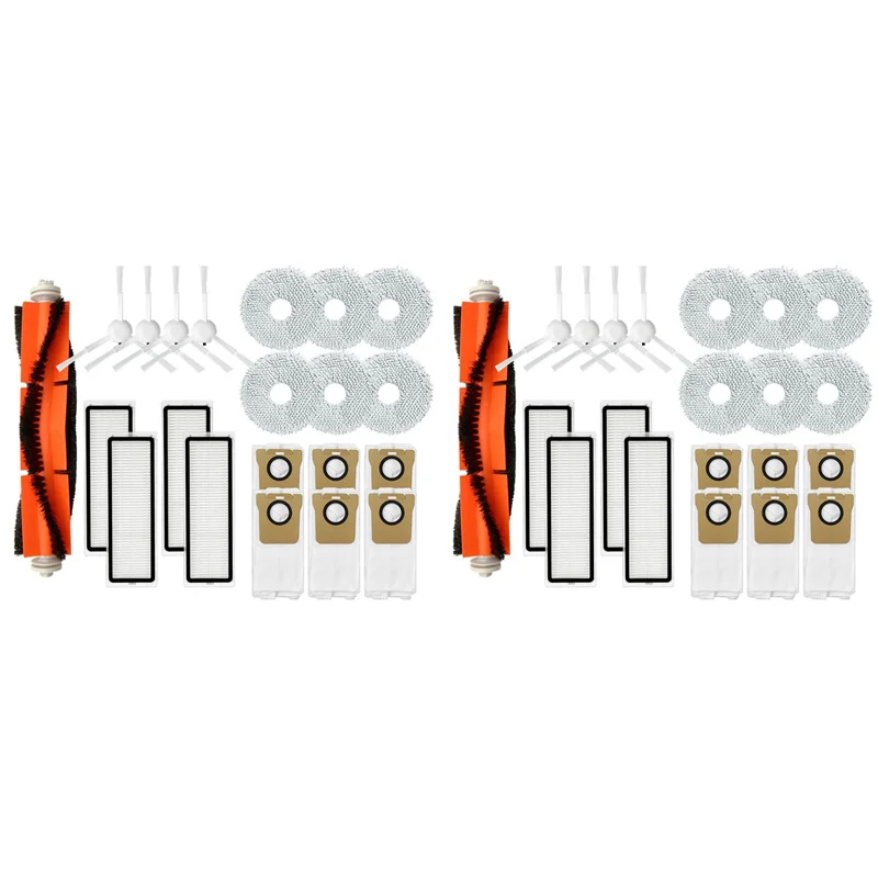 2 مجموعة ل Dreame Bot L10S Ultra/Mijia B101CN/Dream S10 S10 Pro جهاز آلي لتنظيف الأتربة استبدال أجزاء الملحقات A-B27C