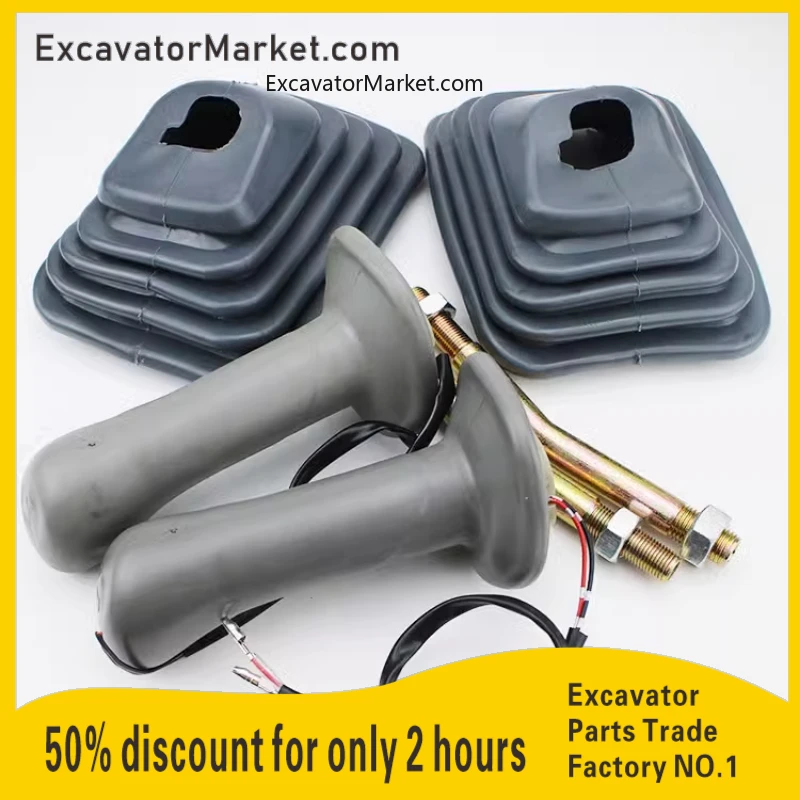 Excavator Parts For Hitachi Zax200210 -3 Efi Control Handle  Dust Jacket Horn Lifting Operation Handle Excavator Accessories