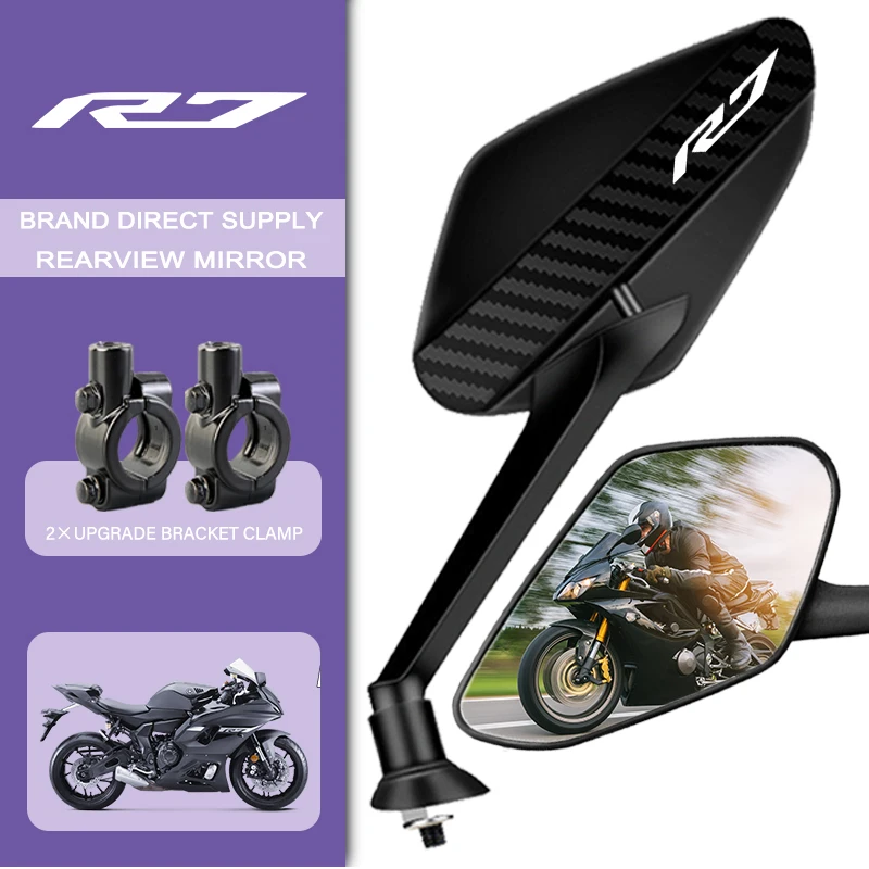 2Pcs Motorcycle Car… - image
