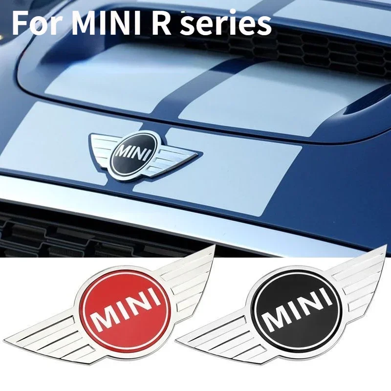 

3D ABS Car Styling Engine Hood Emblem Sticker for BMW Mini Cooper Logo R55 R56 R60 R61 Refit Replacement Front Head Accessories