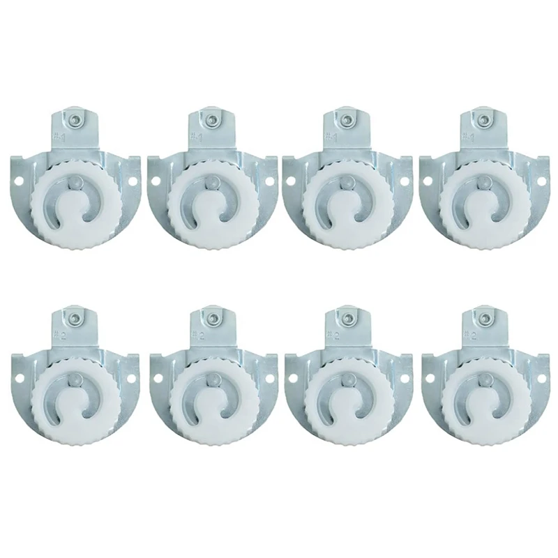 

M11k8pc Sliding Closet Door Wheels Hardware,Wardrobe Cabinet Rollers Replacement Parts For 3/4 Inch To 1-1/4 Inch Thick Door