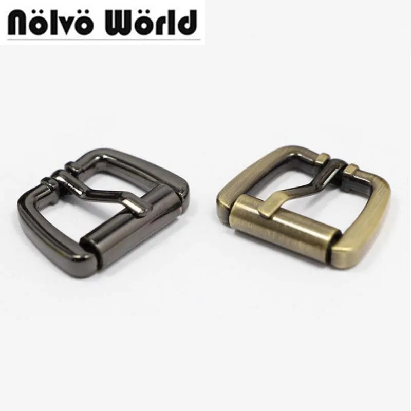 

50pcs 5 Colors inner width 16.8mm(5/8") adjust pin buckle,alloy pin buckles for real leather bags shoes belt adjusted strap part