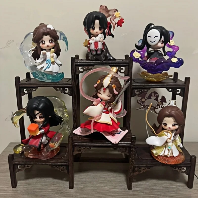 

В наличии "Tian Guan Cifu Dan Qing Feng Hua" серия слепая коробка, модный аксессуар для игрушек, фигурка и подарок для девочек на Рождество