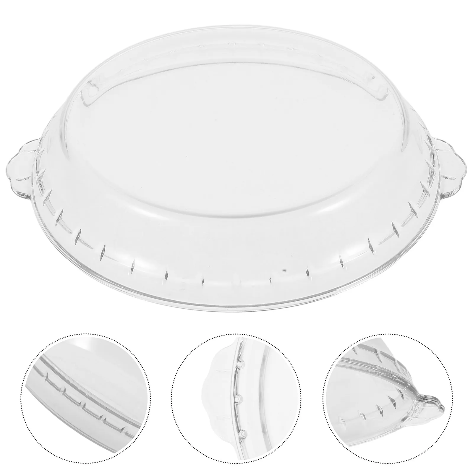 

1pc 10 Inch Tempered Glass Lid, Heat-Resistant Casserole Cover for Microwave, Oven & Stovetop, Universal Pan Steamer Cookware