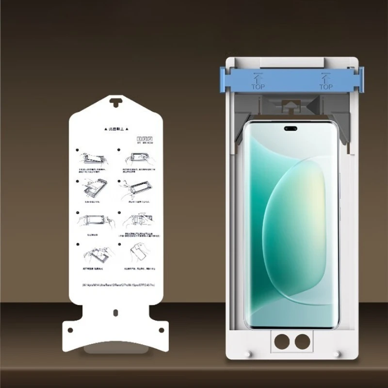 

For Honor 300 200 X60 Pro Dust Free Easy Auto Installation Tool for Honor300 3D Full Glue Tempered Glass Protective Front Film