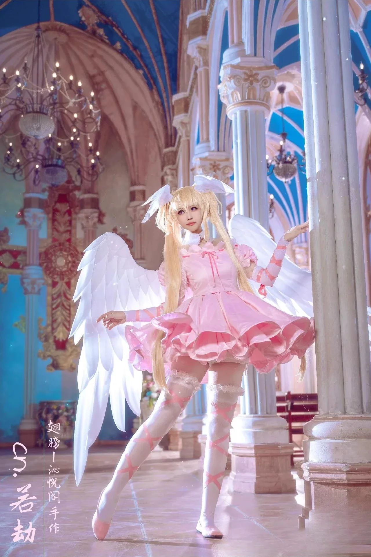 

Rem Wing Pearl Cotton Versatile White Angel Wings Halloween Costumes Role Play Party Purim Carnival Festival Accessories