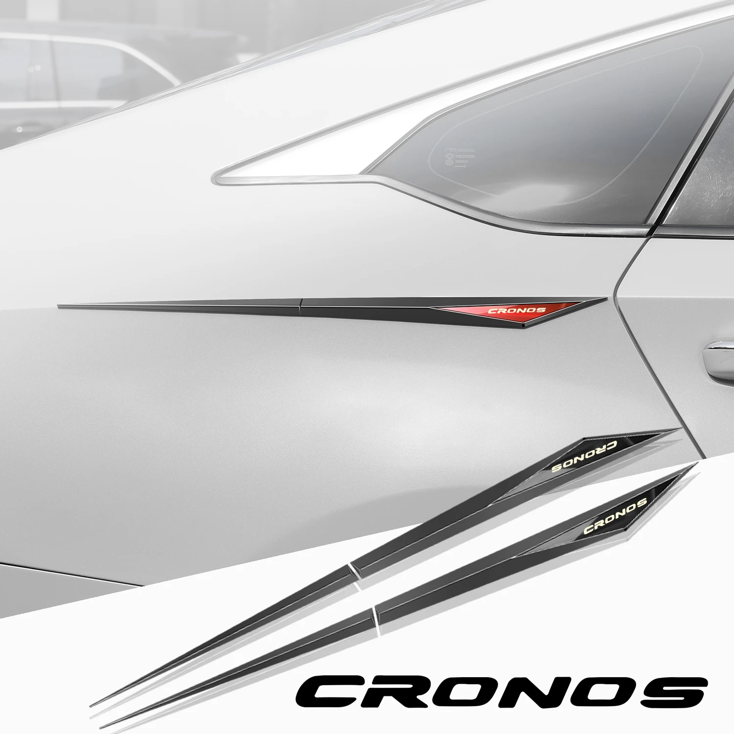 

2pcs car stickers TPU car accessories para auto for Fiat cronos hgt