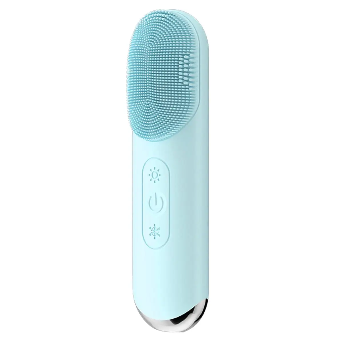 [NEW] Cleansing Brush,Silicone Face Scrubber,Electric Face Brushes for Cleansing with Vibration,Hot and Cold Modes,Face