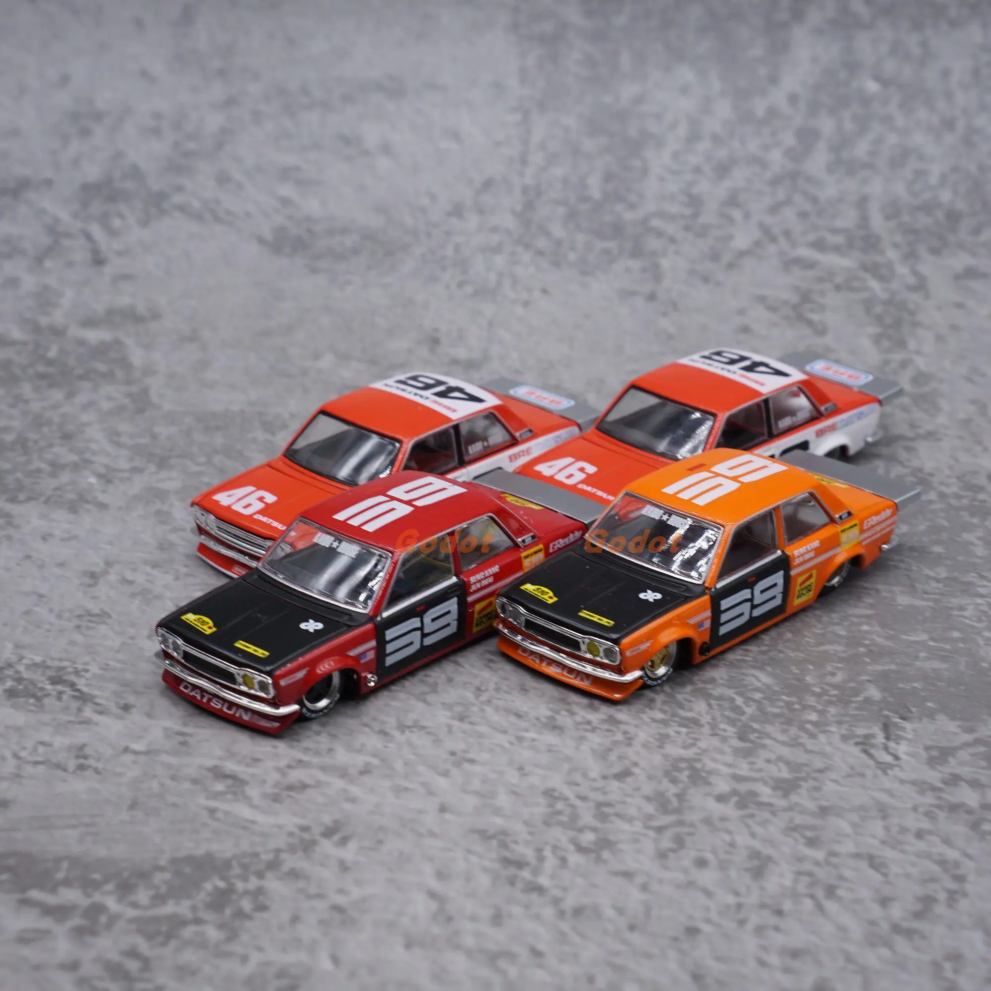 MINIGT 1:64 510 Kaido Alloy Car Model Small Scale Ornament