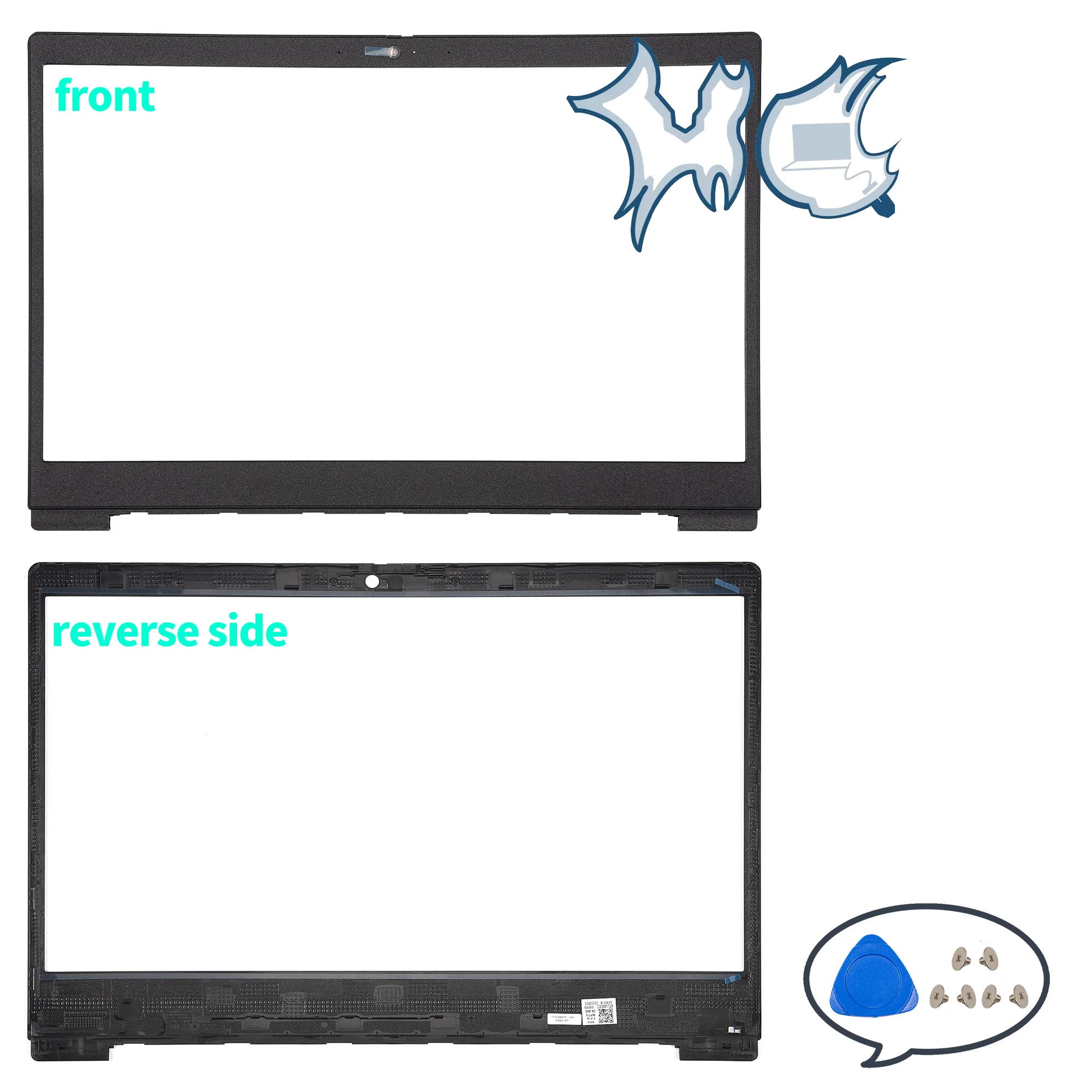 LCD Back Cover For IdeaPad 3-14 3-14IIL05 3-14ARE05 3-14IML05 Bezel Palmrest Bottom HingeCover Laptop Part Replace GS452