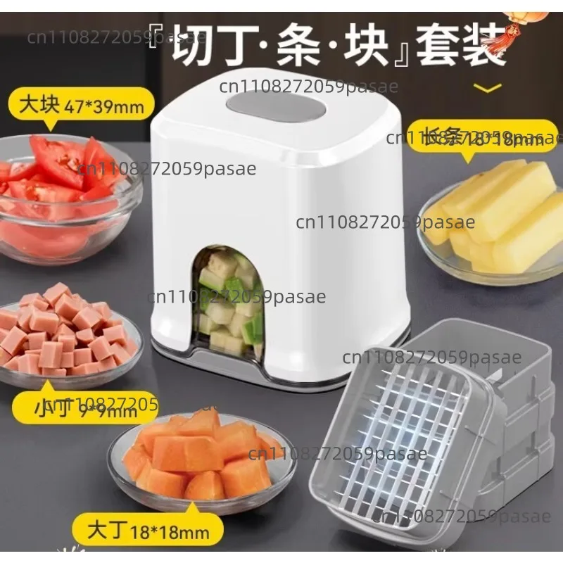 Multifunctional dicing artifact, cutter, fruit and vegetable dicing, French fries,  potatoes, commercial onion dicing artifact