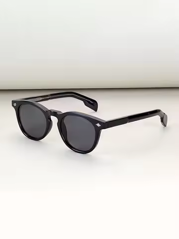 Fashion Designer Luxury Cross Rivets Sun Glasses for Unisex Transparent Gradient Color Sunglasses UV400 Customized Prescription