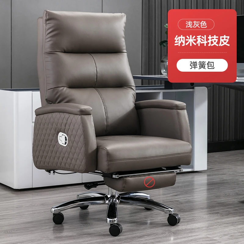 Chaise de bureau d'étude à genoux, siège en maille, chaise de bureau ergonomique de luxe en cuir acrylique, meubles de Salon de Gamer