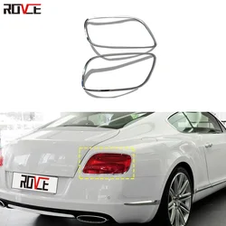 ROVCE  Tail Light Frame Rear Light Sticker For Bentley GT 6.0 2012-2019 Car Decoration Auto Accessories High Quality