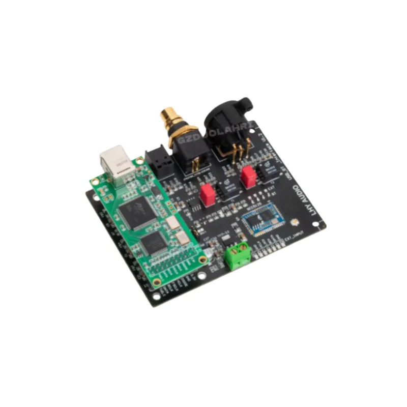 Placa de saída de áudio digital LHY I2S para fibra coaxial SPDIF AES HDMI interface USB Bluetooth QCC5125