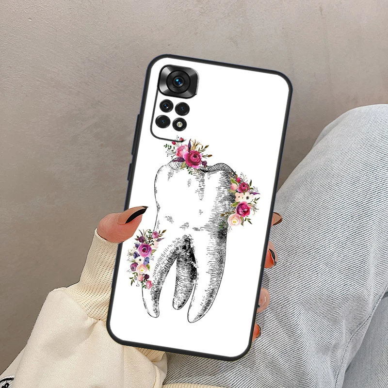 Dentist Dental Teeth Tooth Doctor For Xiaomi Redmi Note 12 Pro Plus Case Redmi Note 10 9 8 11 Pro 11S 10S 9C 12C 10C Cover