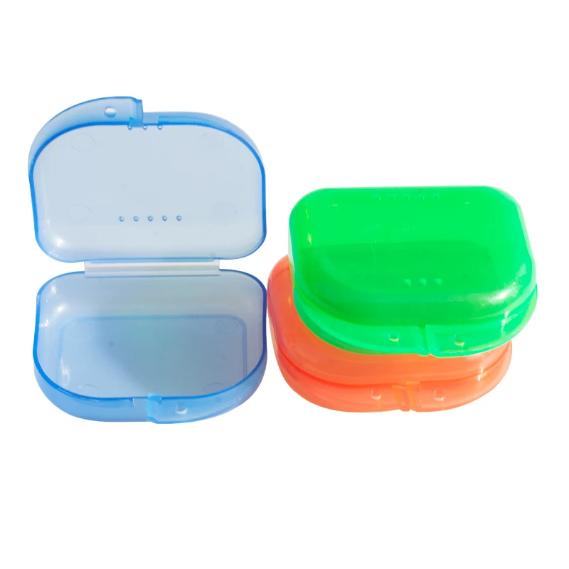

Dental material transparent retainer box, dental storage box, orthodontic appliance box, placement box