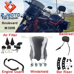 Motorcycle Frame Cover Guard Windscreen Engine Guard Air Cleaner Handle Bar Riser Backrest Accessorie For Suzuki Boulevard M109R