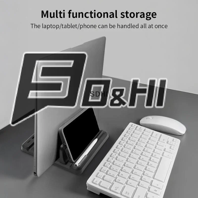 Laptop Convenient Stand Desktop Tablet Mobile Phone Computer Upright Storage Height Increasing Heat Dissipation Base