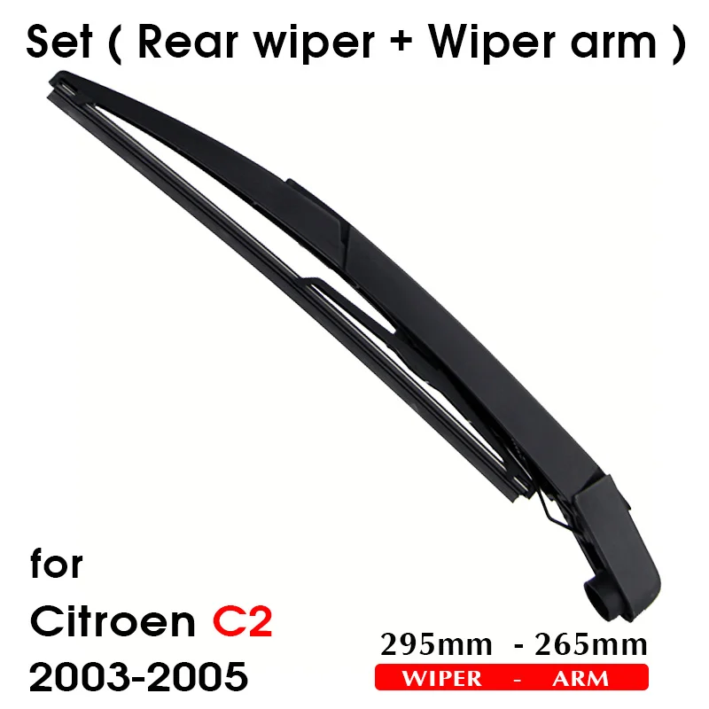 BEMOST Car Rear Windshield Wiper Arm Blades Brushes For Citroen C2 2003-2005 Back Windscreen Auto Styling Accessories