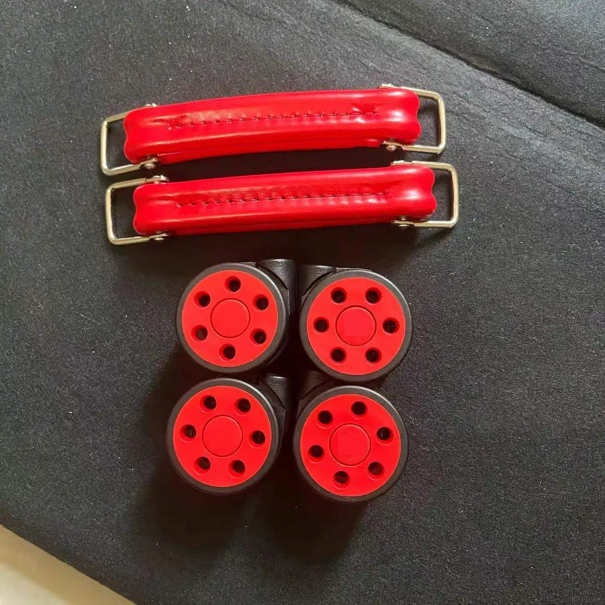 Suitcase Wheels Suitable for RIM Classic Luggage Wheel Repair Suitcases Accessories Replacement Trolley Case Silent Casters 50mm