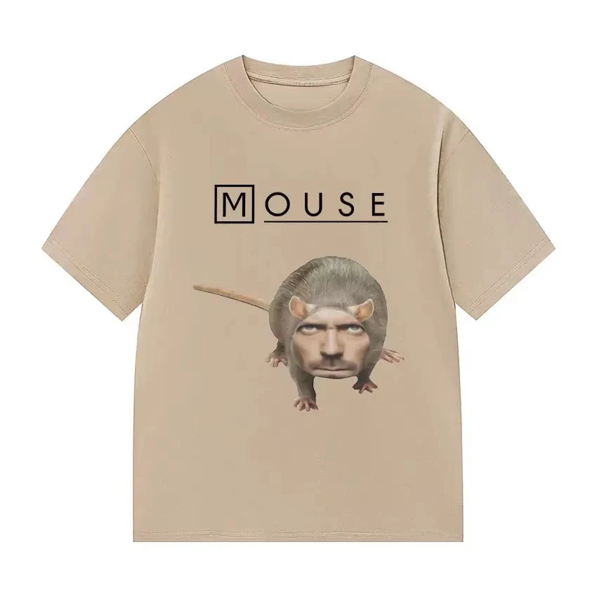 2026 House_Mouse MD Lustiges Grafik-T-Shirt für Männer und Frauen, lässiges, übergroßes Kurzarm-T-Shirt, modische, hochwertige T-Shirts, Streetwear – Detail 4
