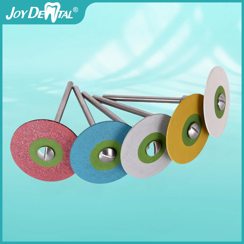 

5pcs Dental HP 26mm Rubber Polish Wheels for Zirconia Porcelain PFM Emaxs Dental Lab Polisher Wheel Disc AZDENT