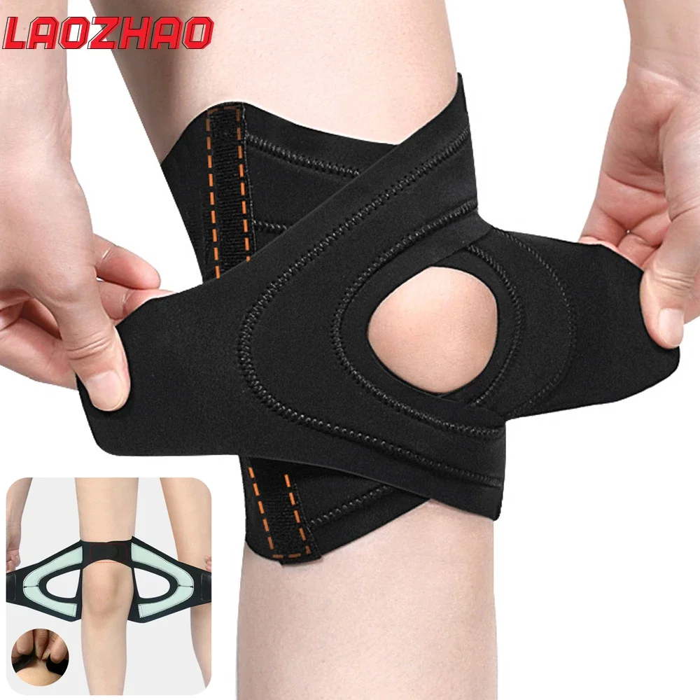 1PCS Knee Brace for Women Man,Compression Knee Sleeve with Bilateral Stabilizer,Knee Support for Meniscus Tear,Workout,Arthritis