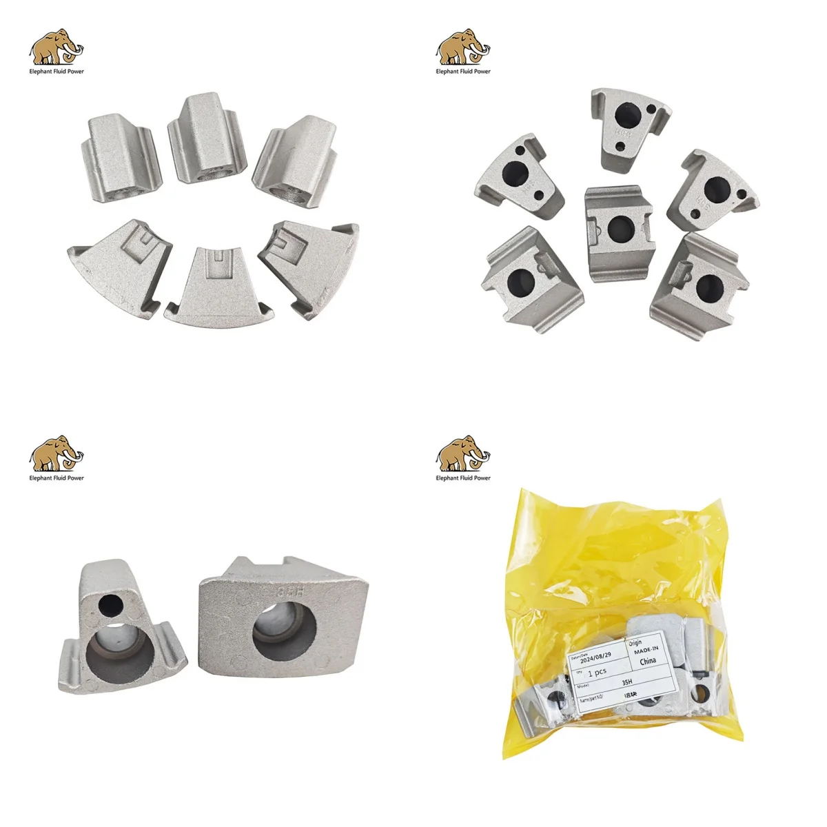 

Low price Coupling Spare Parts Aluminum Block 35H for Hydraulic Excavator Coupling Parts