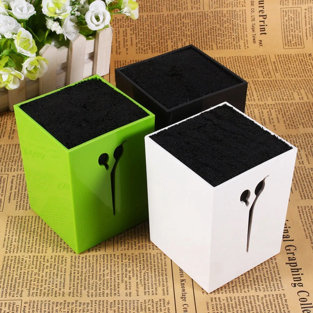 Green Salon Scissor Stand White Black Scissors Holder Organizer Sturdy Multifunctional Hairdressing Scissor Holder Home Use