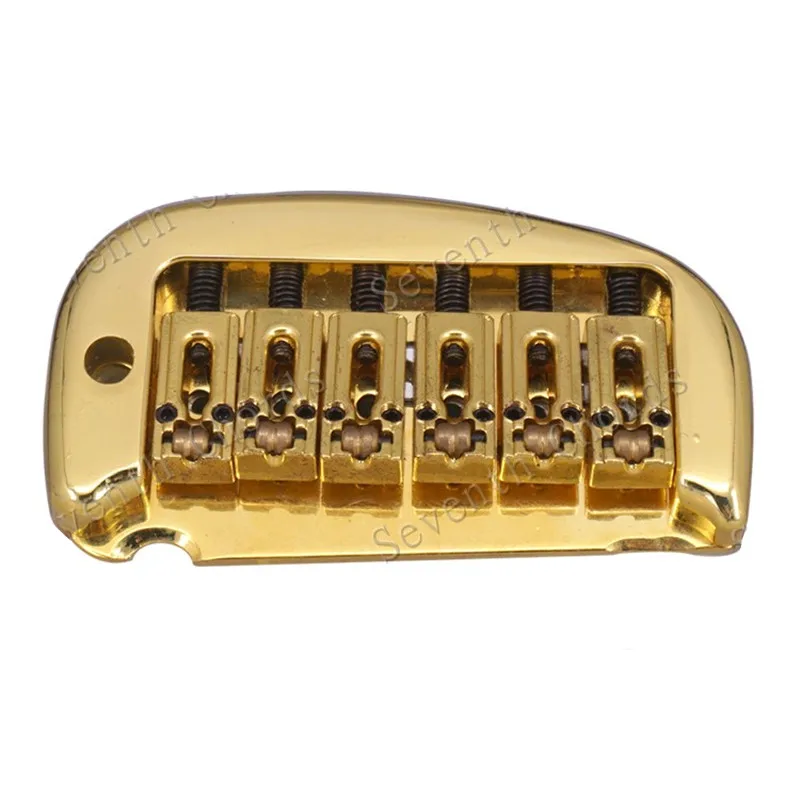 Für E-Gitarren-Zubehörteile Chorme Black Gold Wählen Sie ein Set 6-saitiges Tremolo-Brückensystem – Detail 4