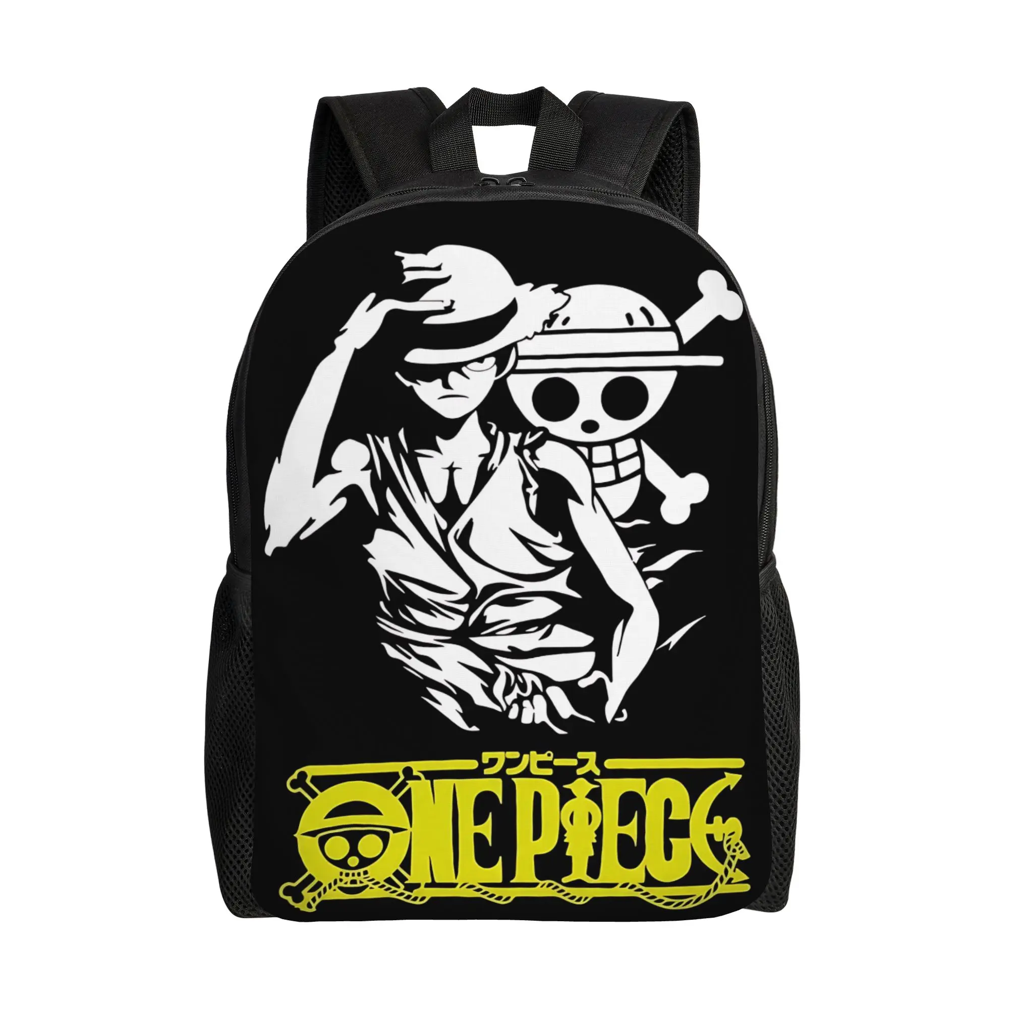 fashion backpacks One Piece Anime Luffy Daypack ita bag  mochila Super Quality For Work Retro Washable Rucksack