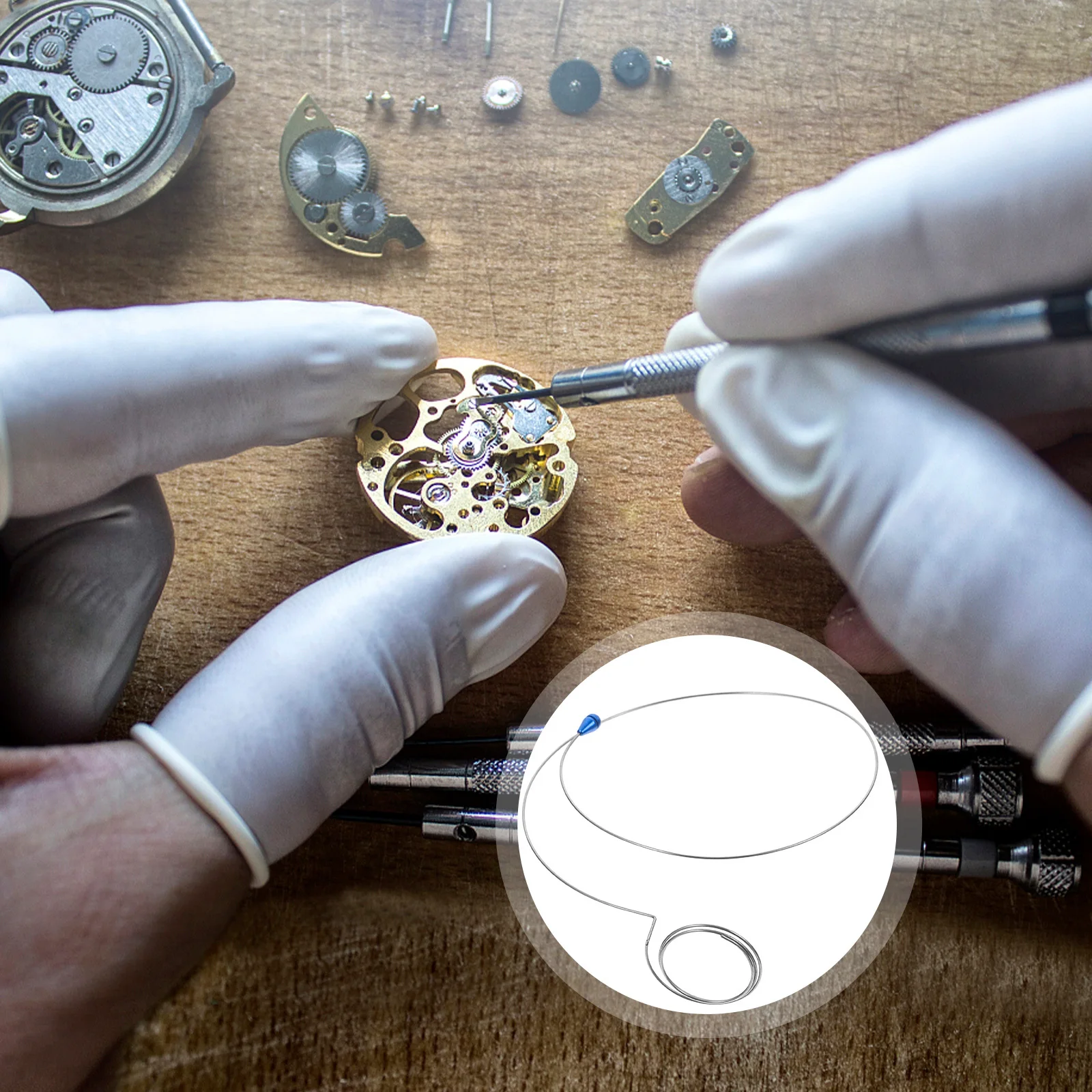 

3Pcs Loupe Holding Circle Easy Install Magnifier Fixer Watch Repair Supplies Watch Repair Accessories Loupe Holder