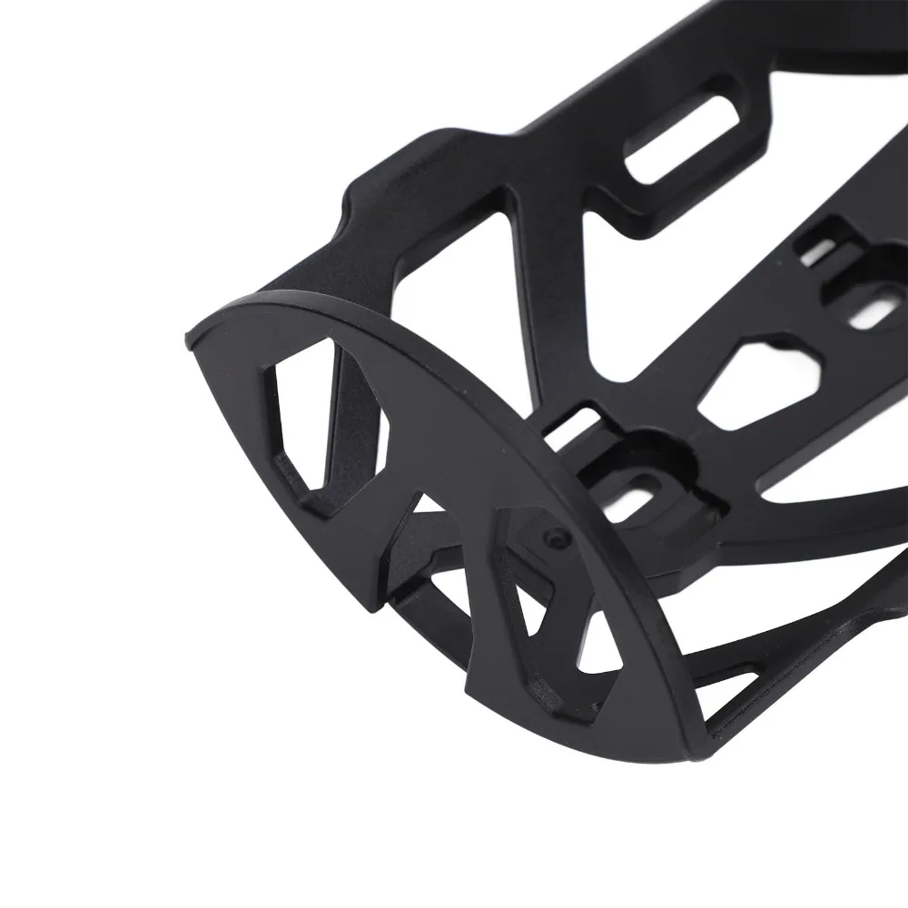 Multipurpose Bike Fork Cage Portable Black Bike Front Fork Cage Waterproof Easy Installation Bike Water Bottle Cage