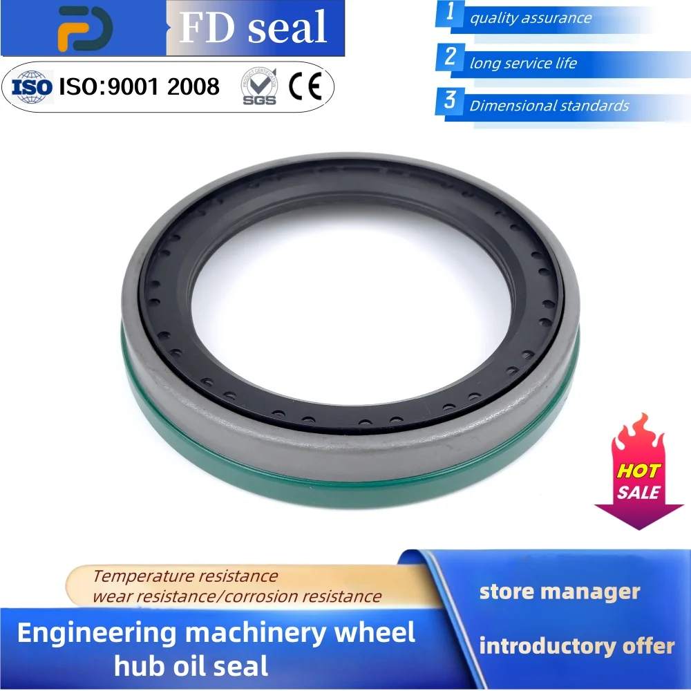

NBR shaft seal 107.95*152.629*24.994mm 42623 tractor wheel hub rubber oil seal SCOT1 engineering machinery parts mechanical seal