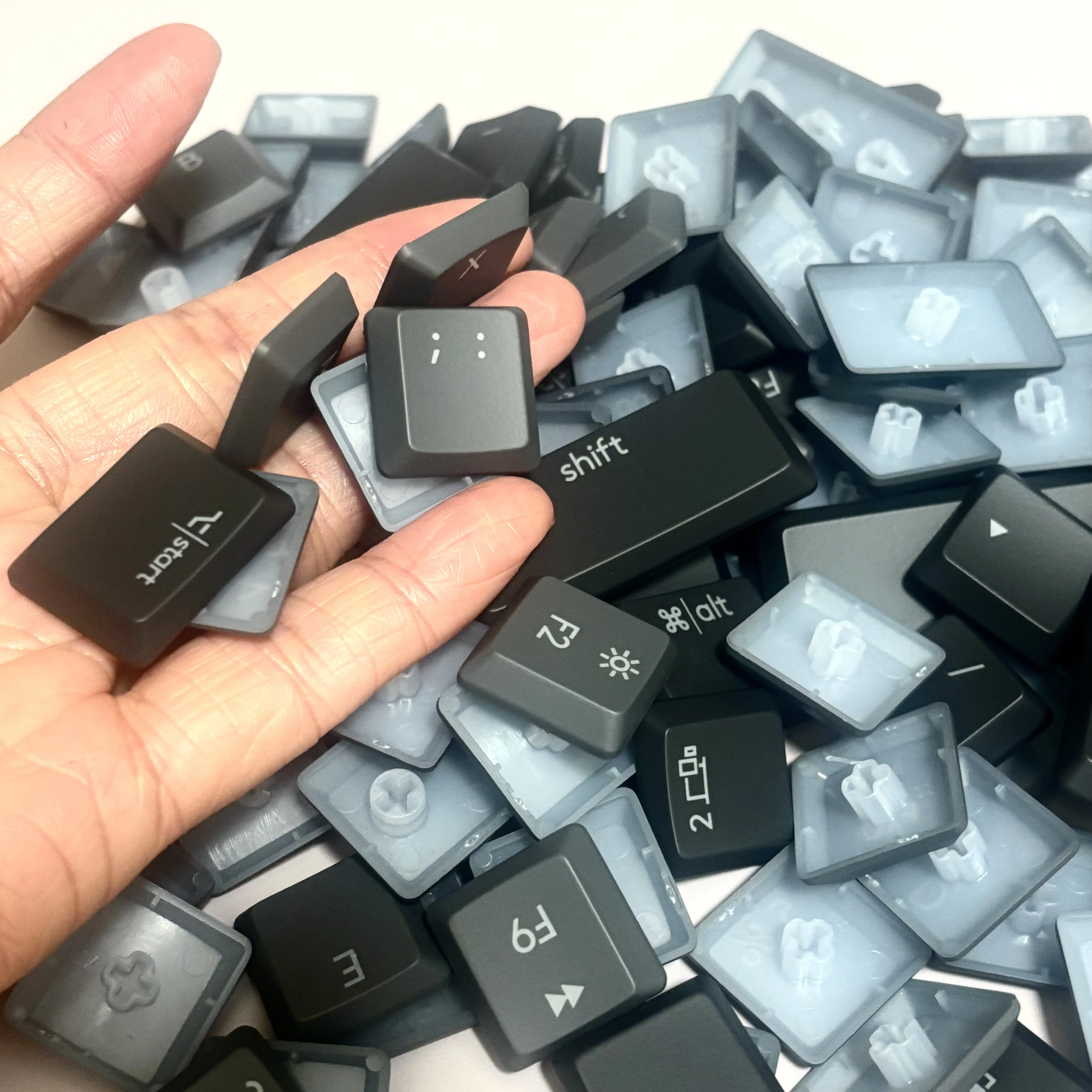 Full Set Backlit Key Caps Keycaps CTRL / ARROW / FULL for Logitech MX Mechanical Keyboard & Mini / SKIN / Cable