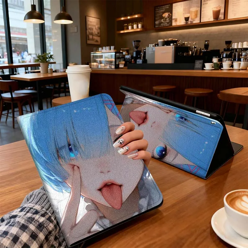 

Rem Anime Beautiful для Xiaoxin Lenovo Pad Tab K10 K11 M10 P12 P11 Pro GT Gen2 Plus Legion Y700 Y900 12.1 Чехол для планшета