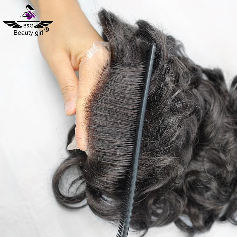 

Hollywood Non Surgical Brazilian Toupee For Men Hair Piece French Lace Thin Skin Toupee Man Hair System