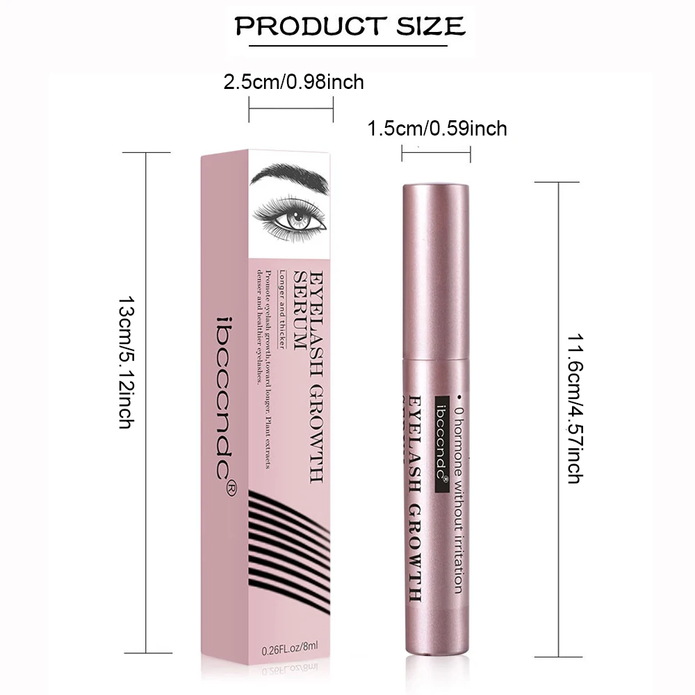 Fast Growth Treatment Eyelash Serum Strong Lengthening Lash Powerful Makeup Thicker Lashes Natural Curling Lash Lifting Products