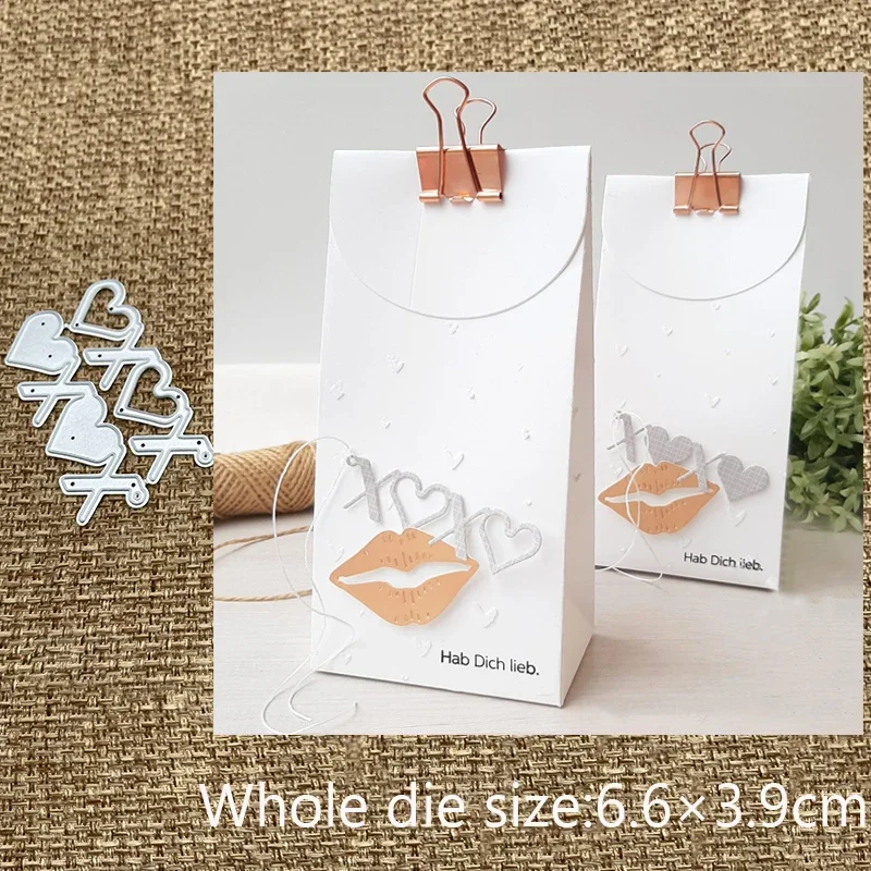 XLDesign Craft металлический трафарет форма сердце Xoxo высечки для скрапбукинга альбом бумажная карта ремесло тиснение металлические трафареты