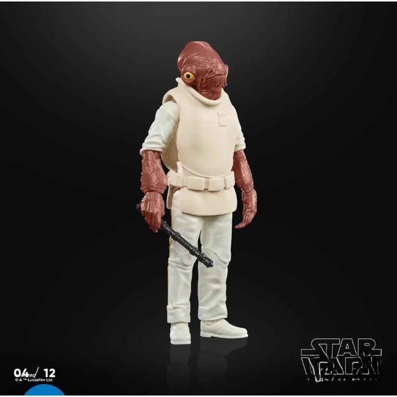 Hasbro Star Wars Powrót Jedi 40th Anniversary Limited 6′′ Gial Ackbar Wojskowe figurki akcji Zabawki dla dzieci Prezent urodzinowy