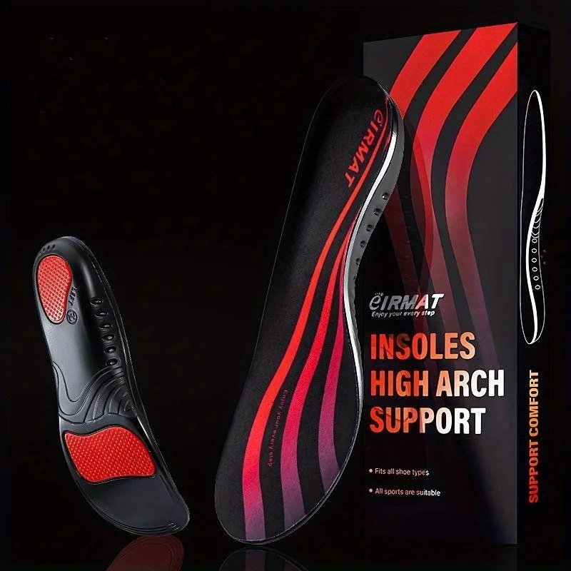 Semelles intérieures orthopédiques de Sport pour pieds, Gel PU, Absorption des chocs, Support de voûte plantaire pour femmes et hommes, pieds plats debout toute la journée
