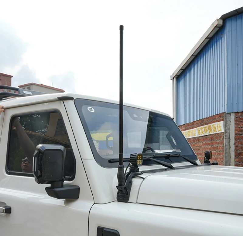 Car Decorative Antenna Suitable for BAIC 212 T01 Modified Car Bumper Off-road Vehicle Antenna Height Limit Measurement Flagpole