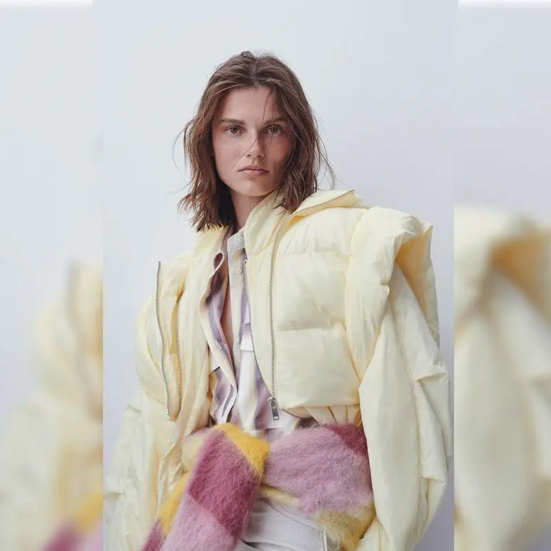 

Жилеты Жилеты Толстые женские для женщин Весенний льняной индивидуальный заказ Минималистичный асимметричный однобортный чистый крой Профессиональный Y2K