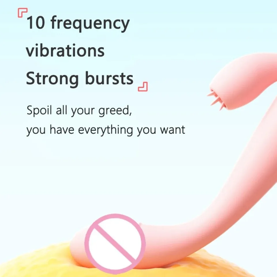 10 Modes Vagina Rabbit Vibrator for Women G-Spot Vibrator Clitoris Stimulator Female Masturbation Adult Goods Sex Toy for Women 4
