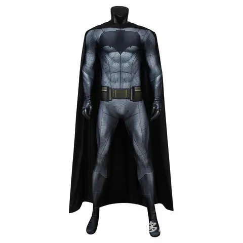 Herr Halloweenfest Cosplay Batman Karneval Födelsedagsbal Kostym Justice Dawn COS Kostym Batman Vuxen Tät Mantel Mne's Gåva 10 best sales Batman Fantasy - №2