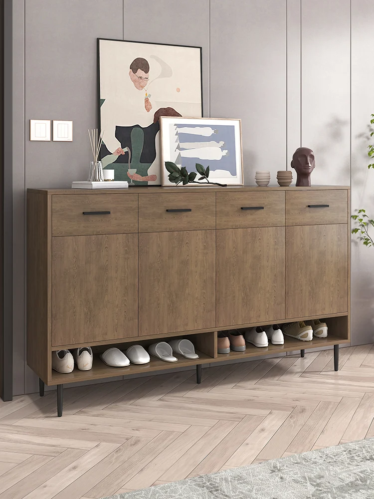 

Entrance living room shoe cabinet Home entrance large capacity entrance porch cabinet Simple modern locker Nordic storage